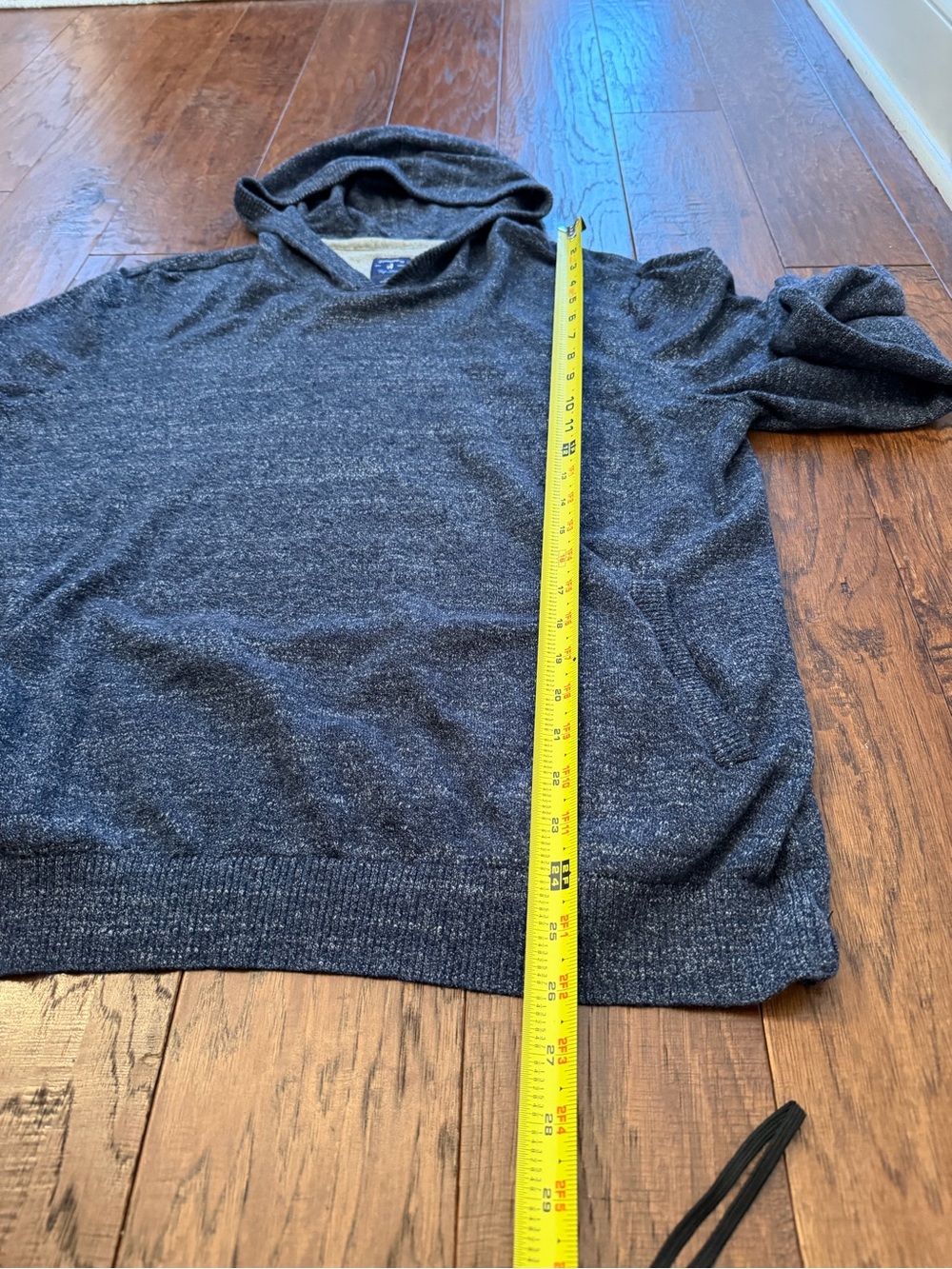 Johnnie-O Top Shelf mens Hooded sweater size Large merino wool Pockets - Picture 9 of 14
